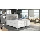 Eltap Amadeo Continental Bed 160x200cm, With Mattress, White (BAO_09_1.6)