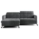 Eltap Lorelle Paros Corner Pull-Out Sofa 160x225x105cm, Grey (Lore_40)