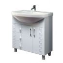 Vento Gracia 75 bathroom sink with cabinet Izeo 75 White (48618)
