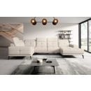 Eltap Neviro Softis Corner Sofa 201x350x77cm, Beige (CO-NEV-LT-33SOF)