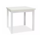 Virtuves galds Signal Adam 80, 80x80x75cm, Balts (ADAMBM80)