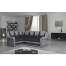 Eltap Lord II Dora/Corner Pull-Out Sofa 55x243x105cm, Grey (LII_006)