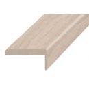 Telescopic PVC Door Draft Stopper, Cappuccino, 2200x70x10mm