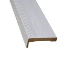 Durvju teleskopiskā apmale MDF 2200x70x25x8mm kantainā, Ekofinierējuma, balts ozols