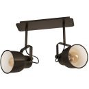 Spotlampa Mitcheley 40W, E27, Melna (152536)