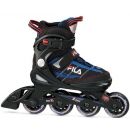 Fila Kids' J-One Black/Blue/Red Inline Skates 28-32 (6827697506979)