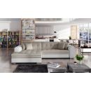 Eltap Sorento Dora/Soft Corner Pull-Out Sofa 58x295x80cm, Beige (SO_10)
