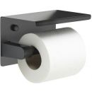 Держатель для туалетной бумаги Gedy Porta Tualetes 14x10x10 см, черный (2839-14)