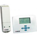 Wireless Digital Room Temperature Sensor with Display Programmable Weekly Cycle 230V, White (3f79906)