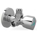 Arco A-80 Twin Mac Anticalc Decorative Corner Valve Chrome ½-½-½" (CQ4105)