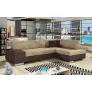 Eltap Fabio Berlin/Soft Corner Pull-Out Sofa 167x268x73cm, Beige (F36)