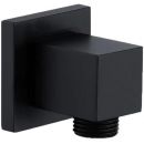 Herz SQ UH12214B Rokas Shower Wall Outlet 1/2" Black NEW
