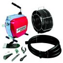 Rothenberger R600 Pipe Cleaning Machine 22mm, Spiral Set (72675&ROT)