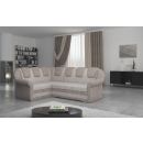 Eltap Lord II Dora/Corner Pull Out Sofa 55x180x105cm, Beige (LII_003)