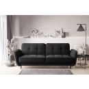 Eltap Bellis Extendable Sofa 220x90x83cm Universal Corner, Black (SO-BEL-10FL)