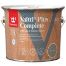 Tikkurila Valtti Plus Complete Wood Stain for Exterior Surfaces, Matte, Grey (Ash Grey)
