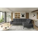 Eltap Theodore Cloud Corner Sofa 200x275x77cm, Grey (CO-THE-RT-06NU)