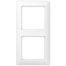 Jung AS 582 WW Surface-mounted Frame 2-gang, White