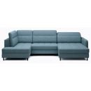 Eltap Berrto Corner Sofa 165x306x100cm Right corner, Blue (CO-BER-RT-40TOS)