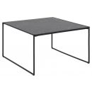 Home4You Infinity Coffee Table 80x80x48cm, Black (AC88215)