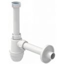 Сифон для ванной комнаты Aniplast для раковины 32 мм белый (83401)