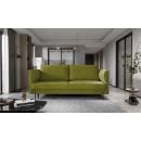 Угловой диван Eltap Revi с выдвижным механизмом, 215x92x98 см, универсальный, зеленый (SO-REV-33LO)