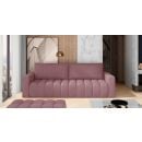Угловой диван Eltap Lazaro раскладной 247x97x92 см, универсальный, розовый (Laz_13)