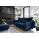 Eltap Silva Retractable Sofa 236x95x90cm Universal Corner, Blue (SO-SIL-40VE)