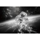 Космонавт Стеклянная фотогалерея 120x80см (COSMONAUT120)
