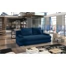 Модульный диван Eltap Milo 213x60x90 см, угловой, съемный чехол, синий (Mi23)