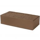 Lode Brunis clay brick, full, brown, smooth 250x120x65mm (12.201100L)