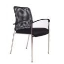 Apollo Visitor Chair 50x54x85cm, Black