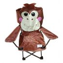 Foldable Camping Chair Brown/Beige (4750959105757)