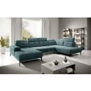 Eltap Bretan Loco Corner Sofa 205x350x107cm, Green (CO-BRE-RT-38LO)