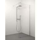 Glass Service Erika 100cm 100ERI Shower Wall Transparent Chrome