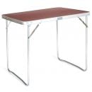 Tourneo Folding Camping Table Brown (195062)