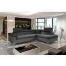 Eltap Eridano Inari/Soft Corner Pull-Out Sofa 202x275x90cm, Grey (ERI_18)