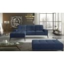 Eltap Torrense Soro Corner Sofa 53x265x98cm, Blue (Tor_68)