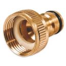 Maan Aqua Line Faucet Connection 3/4", Brass (6015)