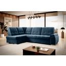 Eltap Sado Lux Corner Pull-Out Sofa 192x272x95cm, Blue (CO-SAD-LT-40LU)