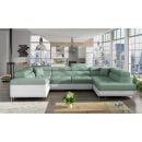 Eltap Letto Soro/Soft Corner Pull-Out Sofa 58x202x90cm, Green (Le_07)