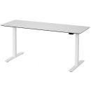 Martin Compact Electric Height Adjustable Desk 160x60cm White (28-7044-X1)