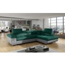 Eltap Anton Monolith/Monolith Corner Pull-Out Sofa 203x272x85cm, Green (An_34)