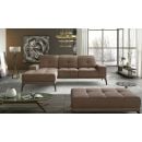 Eltap Torrense Monolith Corner Sofa 53x265x98cm, Brown (Tor_58)