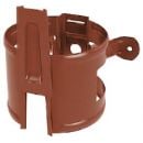 Ruukki water supply Pipe support with wedge for wooden wall Ø90mm 5657m00000A (RR750)