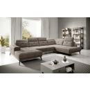 Eltap Bretan Marte Corner Sofa 205x350x107cm, Beige (CO-BRE-RT-20MAR)