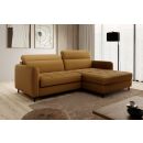 Eltap Gomsi Manhattan Corner Pull-Out Sofa 165x228x100cm, Yellow (CO-GOM-RT-45MAN)