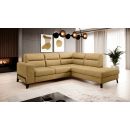 Eltap Cassara Cloud Corner Pull-Out Sofa 237x277x100cm, Yellow (CO-CAS-RT-45NU)