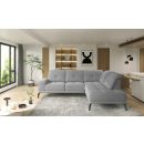 Eltap Theodore Cloud Corner Sofa 200x275x77cm, Grey (CO-THE-RT-03NU)