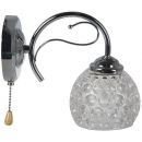Marlena Wall Lamp 40W E14, Silver (148439)